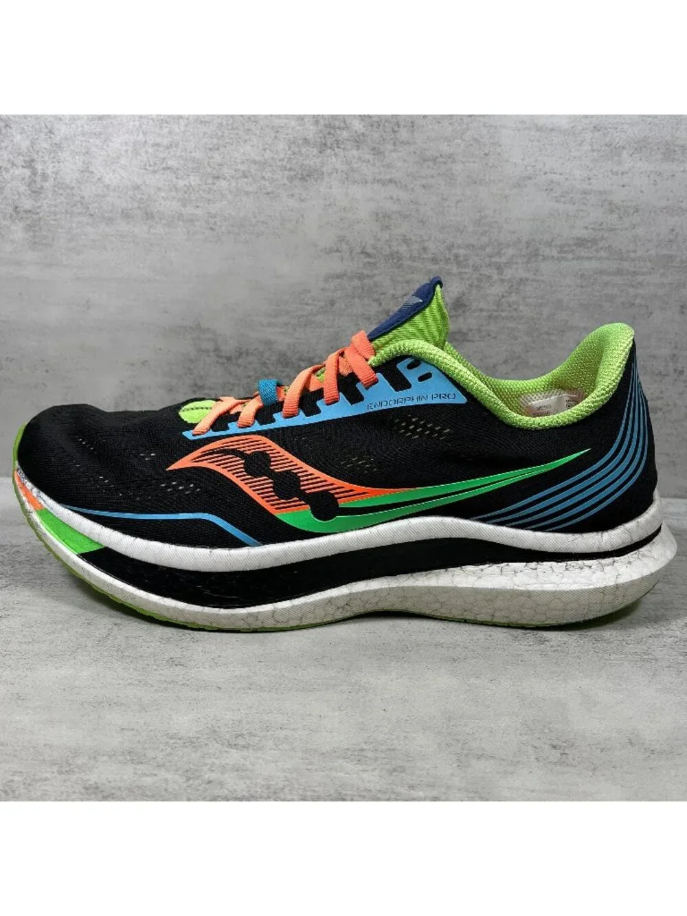 Saucony Endorphin Pro Running Shoes - Men's Size 10.5 - Black This item is pre-